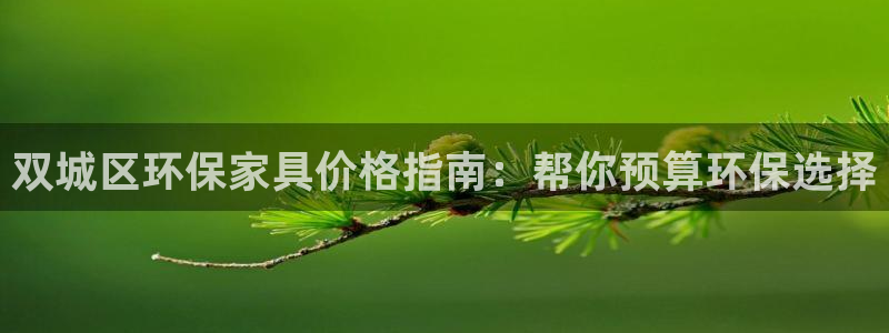 杏耀平台招商的流程：双城区环保家具价格指南：帮你预算环保选择